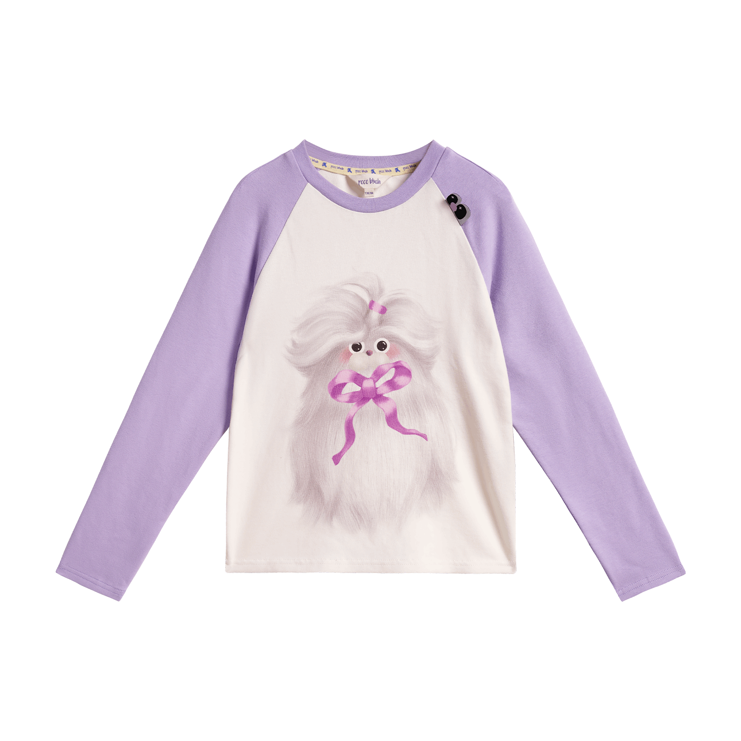 Poco Blush Fuzzy-Monster Fleece Base-Layer Purple