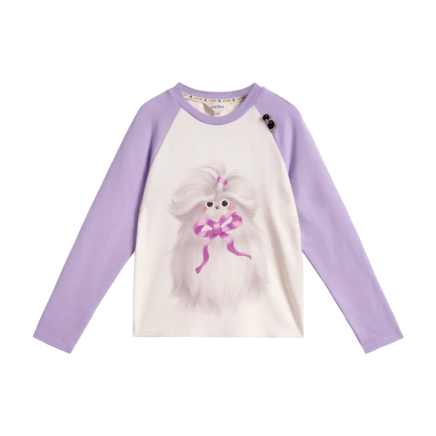 Poco Blush Fuzzy-Monster Fleece Base-Layer Purple