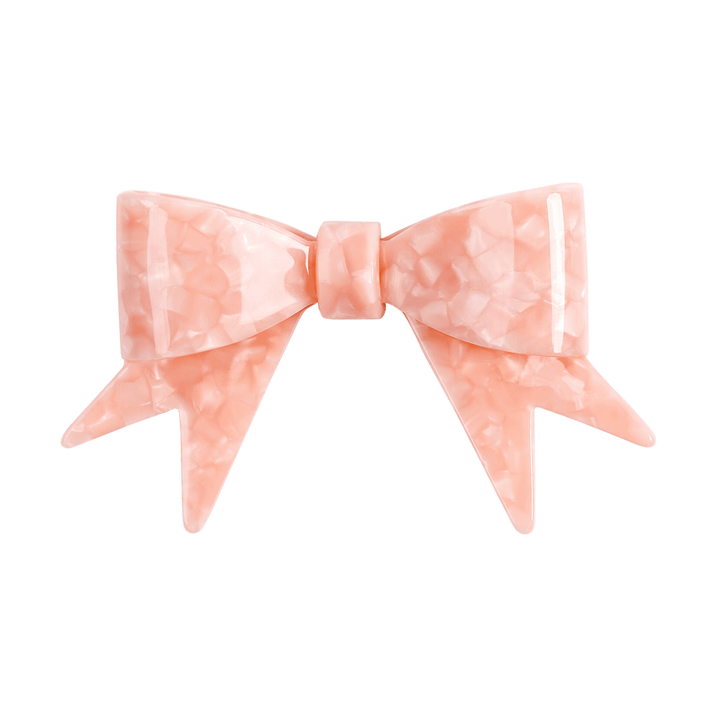 Poco Blush Duo Butterfly Acetate Hair Clips (Set of 2) One size Pink