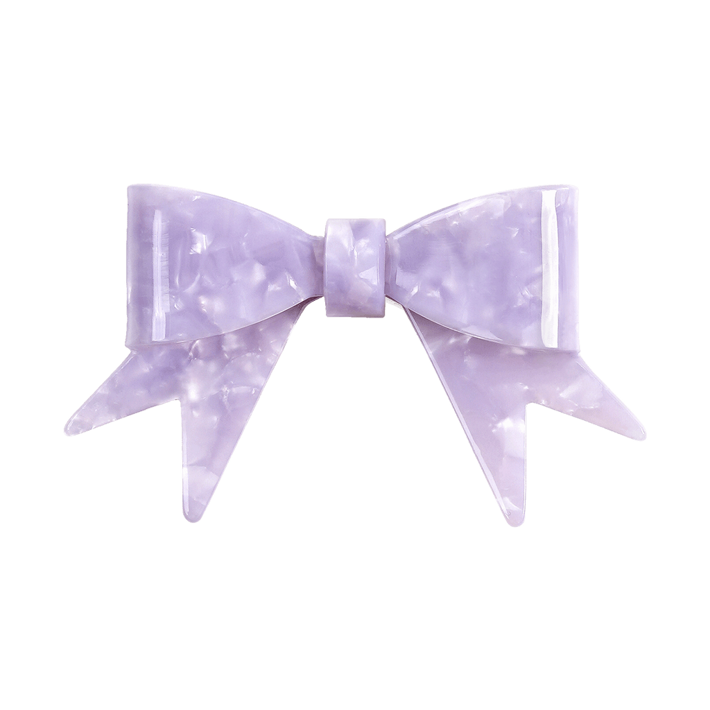 Poco Blush Duo Butterfly Acetate Hair Clips (Set of 2) One size Purple