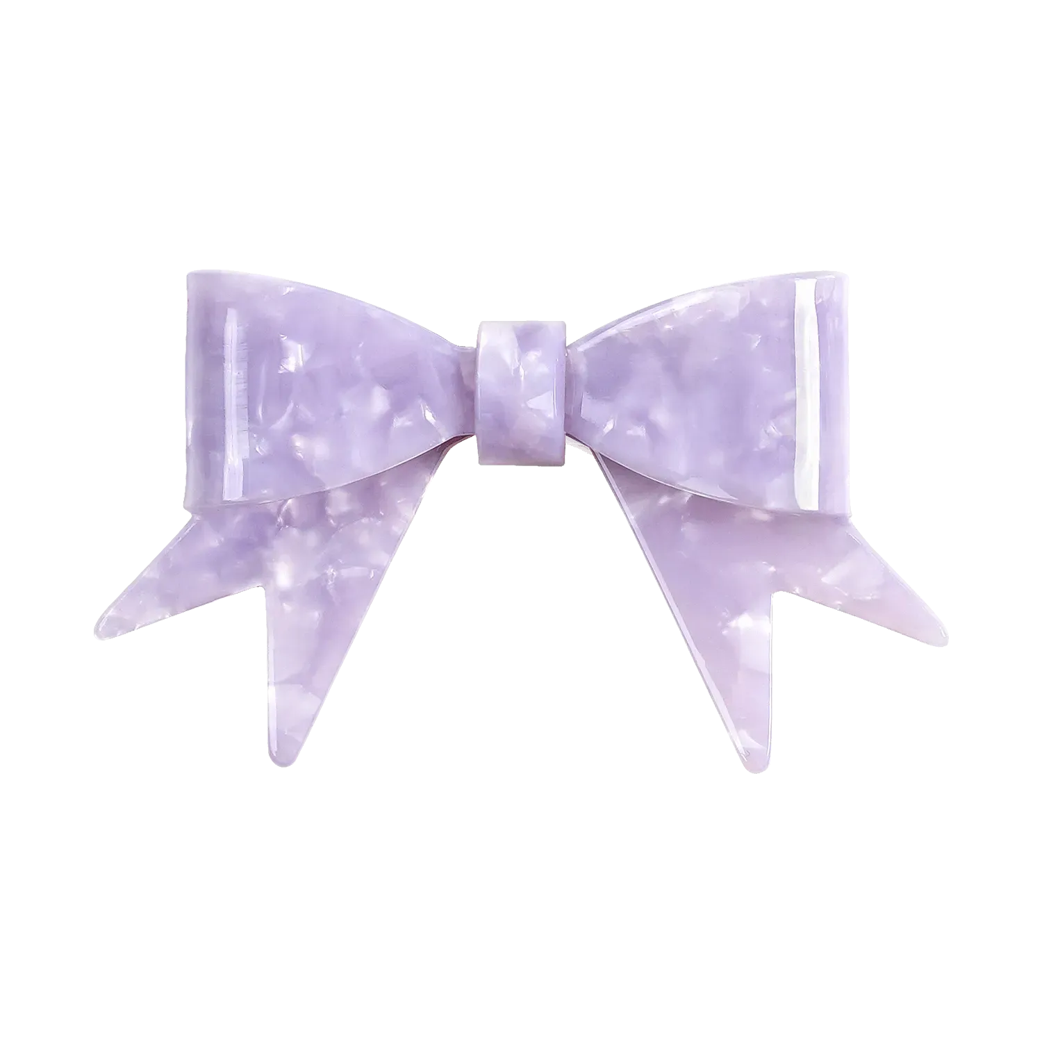 Poco Blush Duo Butterfly Acetate Hair Clips (Set of 2) One size Purple