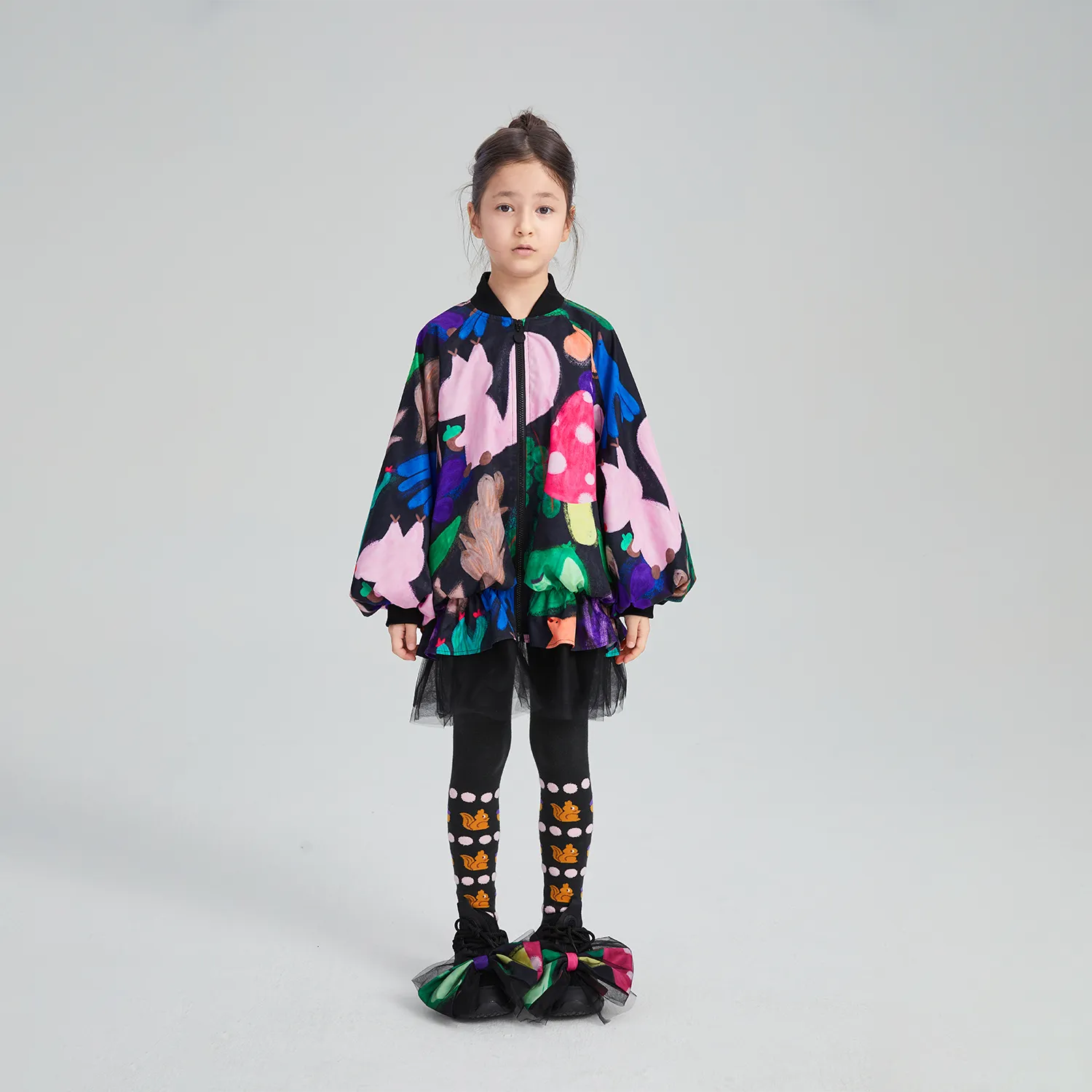 Poco Blush Squirrel Warrior Mesh Jacket