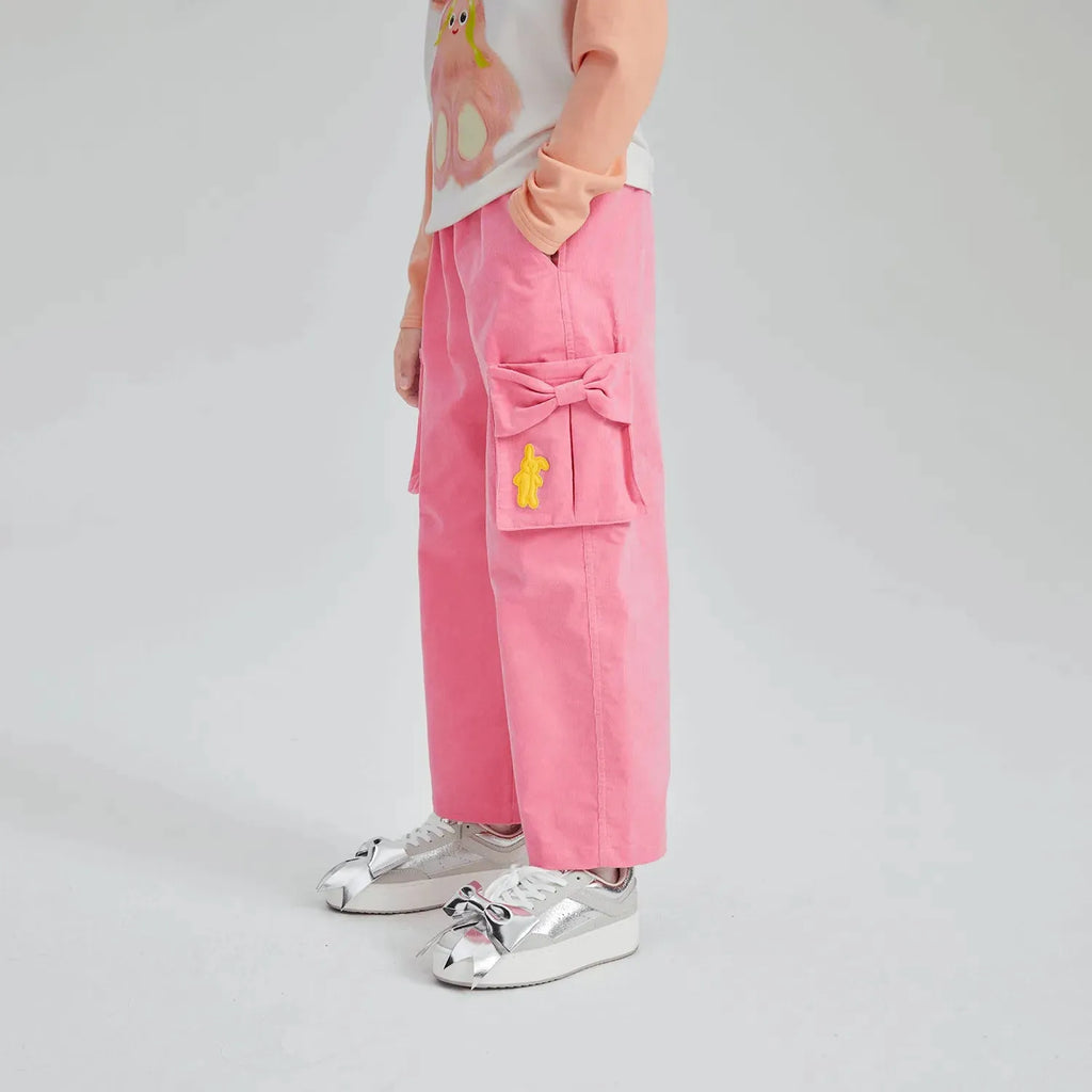 Poco Blush Corduroy Cargo Pants