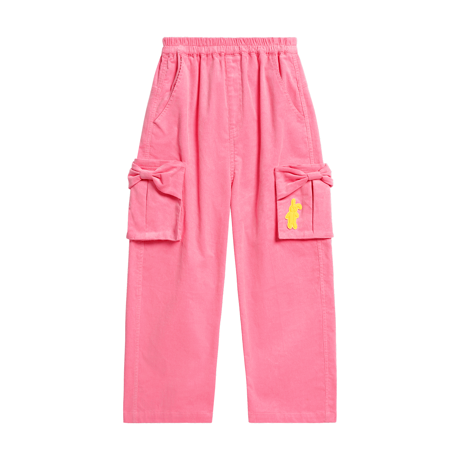 Poco Blush Corduroy Cargo Pants Pink
