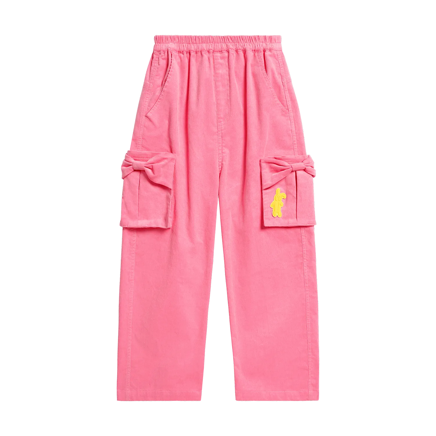 Poco Blush Corduroy Cargo Pants Pink
