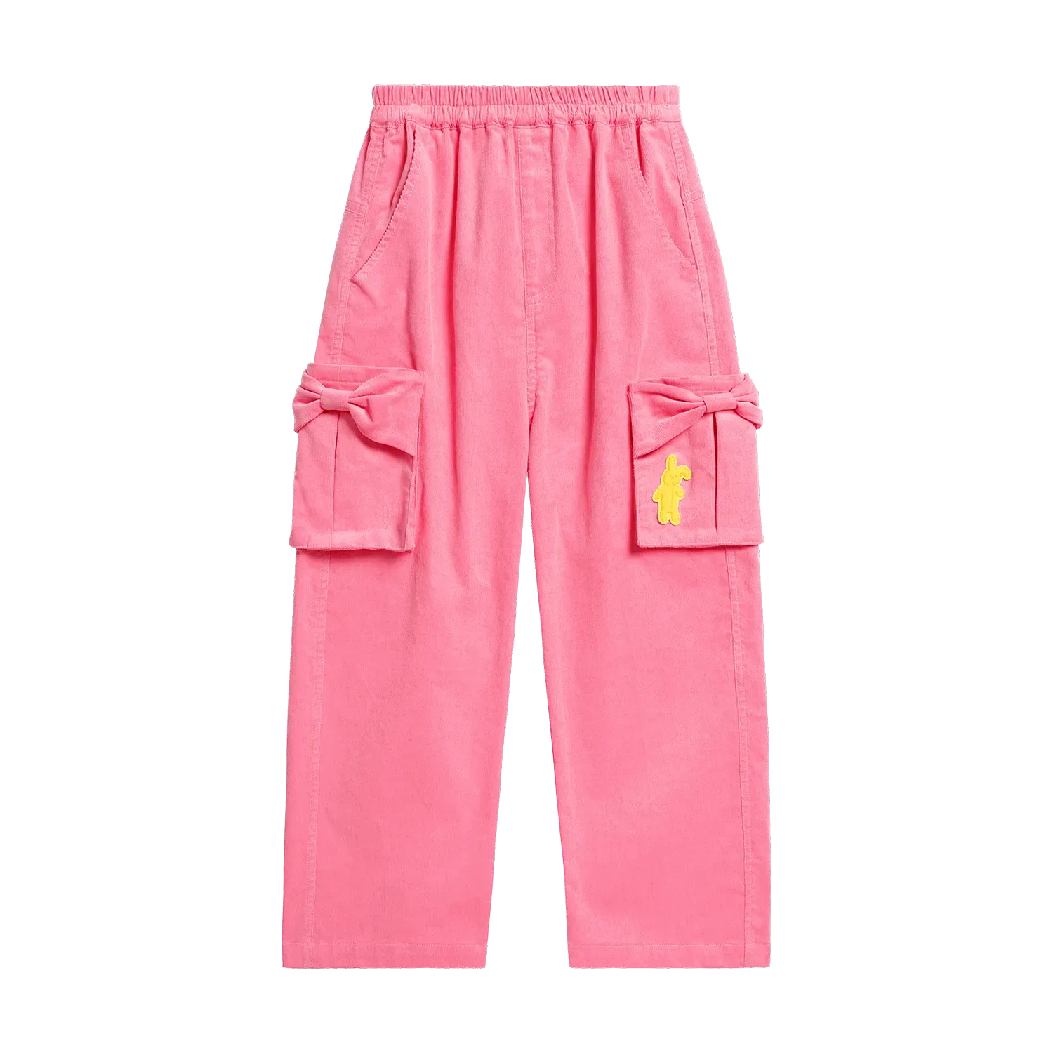 Poco Blush Corduroy Cargo Pants Pink