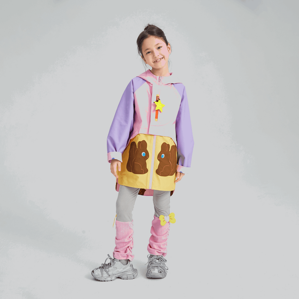 Poco Blush Squirrel Warrior Reversible Shell Jacket