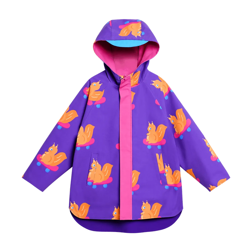 Squirrel Warrior Reversible Shell Jacket by Poco Blush, image 2