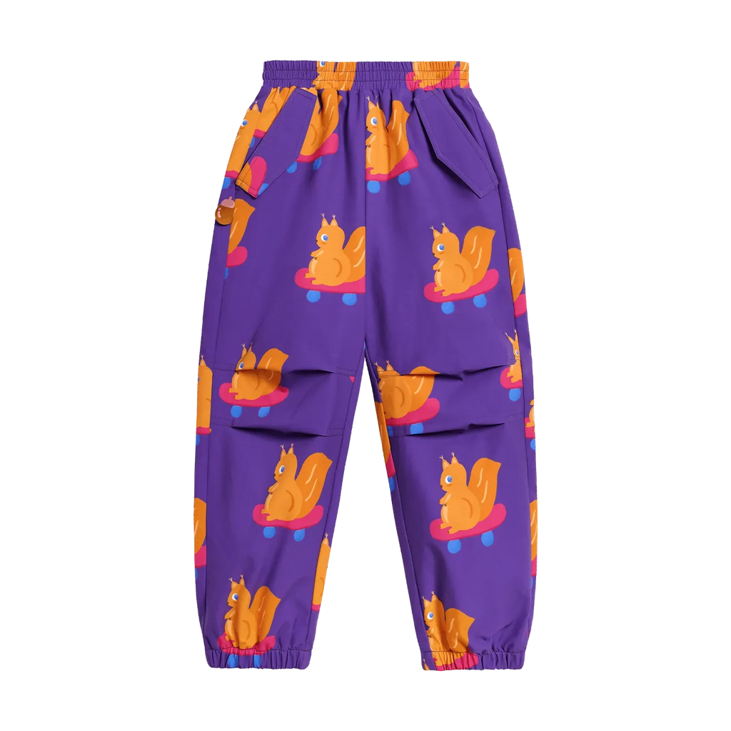 Poco Blush Squirrel Warrior Shell Pants Purple