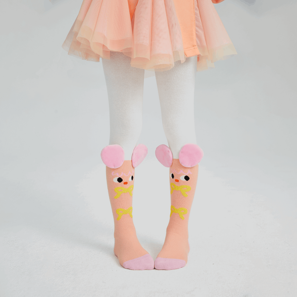 Poco Blush Plush Toy Knit Tights