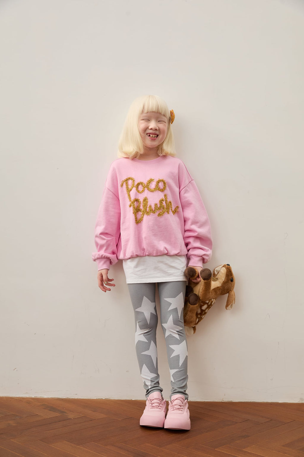 Seamless Stirrup Leggings by Poco Blush — model view 8