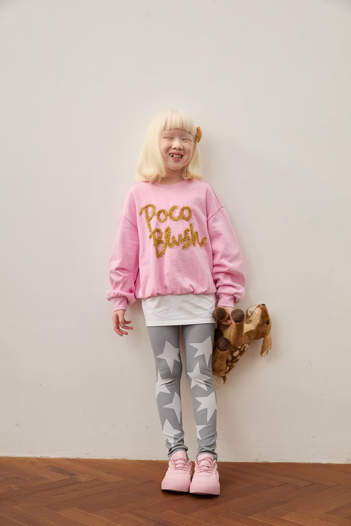 Seamless Stirrup Leggings by Poco Blush — model view 8