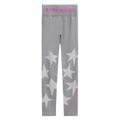 Seamless Stirrup Leggings in Pencil Grey — flat lay