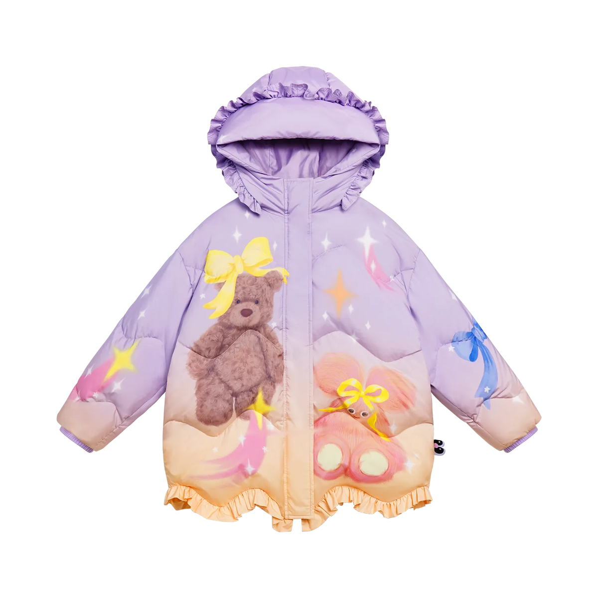 Poco Blush Plush Toy Goose Down Jacket