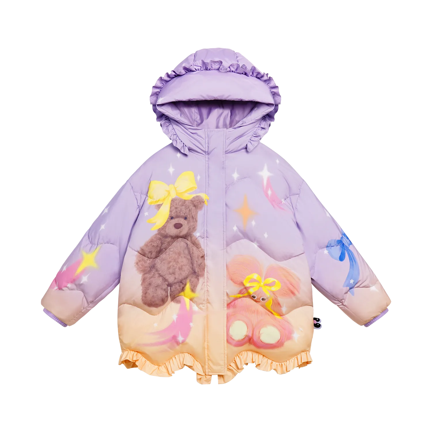 Poco Blush Plush Toy Goose Down Jacket