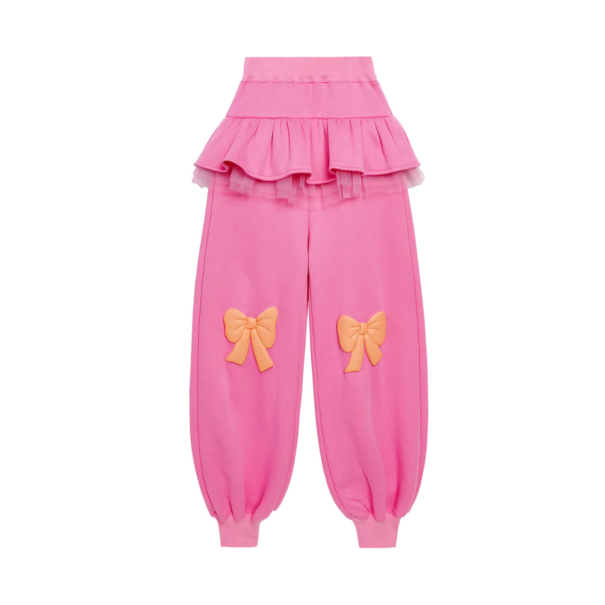 Poco Blush Warm Fleece Bow Print Skort