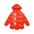 Chinese-Style Goose Down Coat with 3D Frog Buttons by Poco Blush