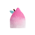 Little Magic Peach Plush Knit Beanie by Poco Blush