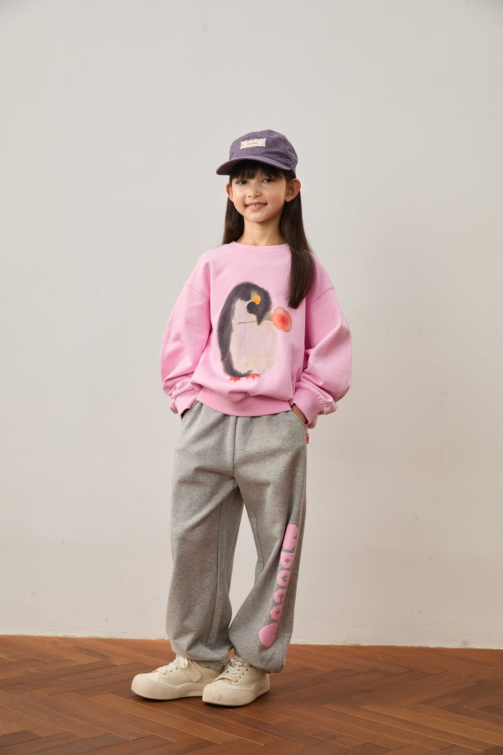 Ink-Wash Animals Sweatshirt by Poco Blush — hero view 2