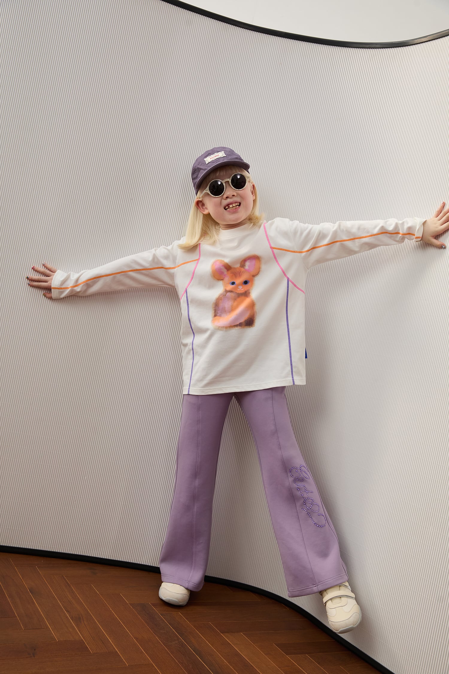 Autumn Ink-Wash Animals Tee by Poco Blush — hero view 2