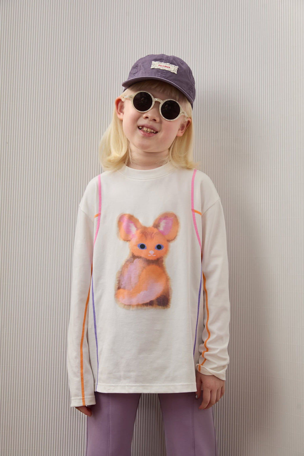 Autumn Ink-Wash Animals Tee by Poco Blush — hero view 4