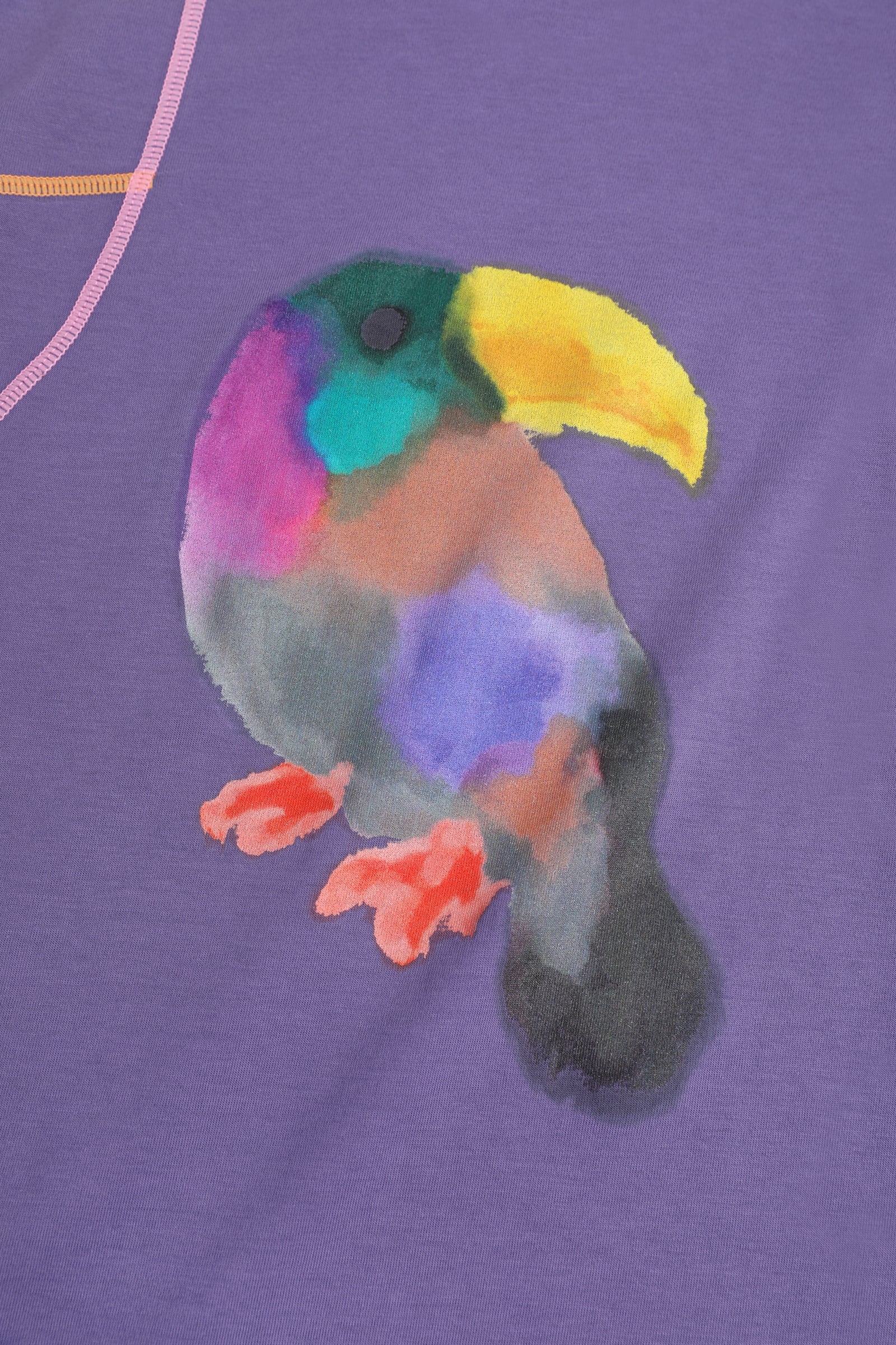 Autumn Ink-Wash Animals Tee by Poco Blush — detail view 9