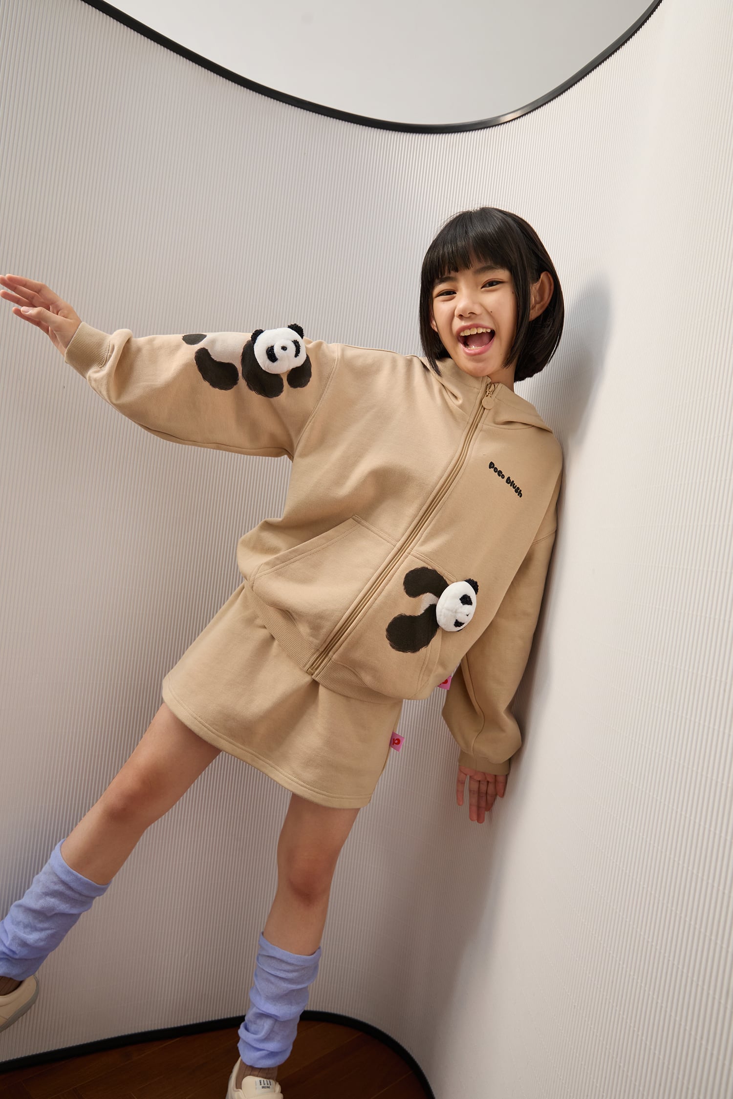 Ink-Wash Animals Character Hoodie by Poco Blush — hero view 1