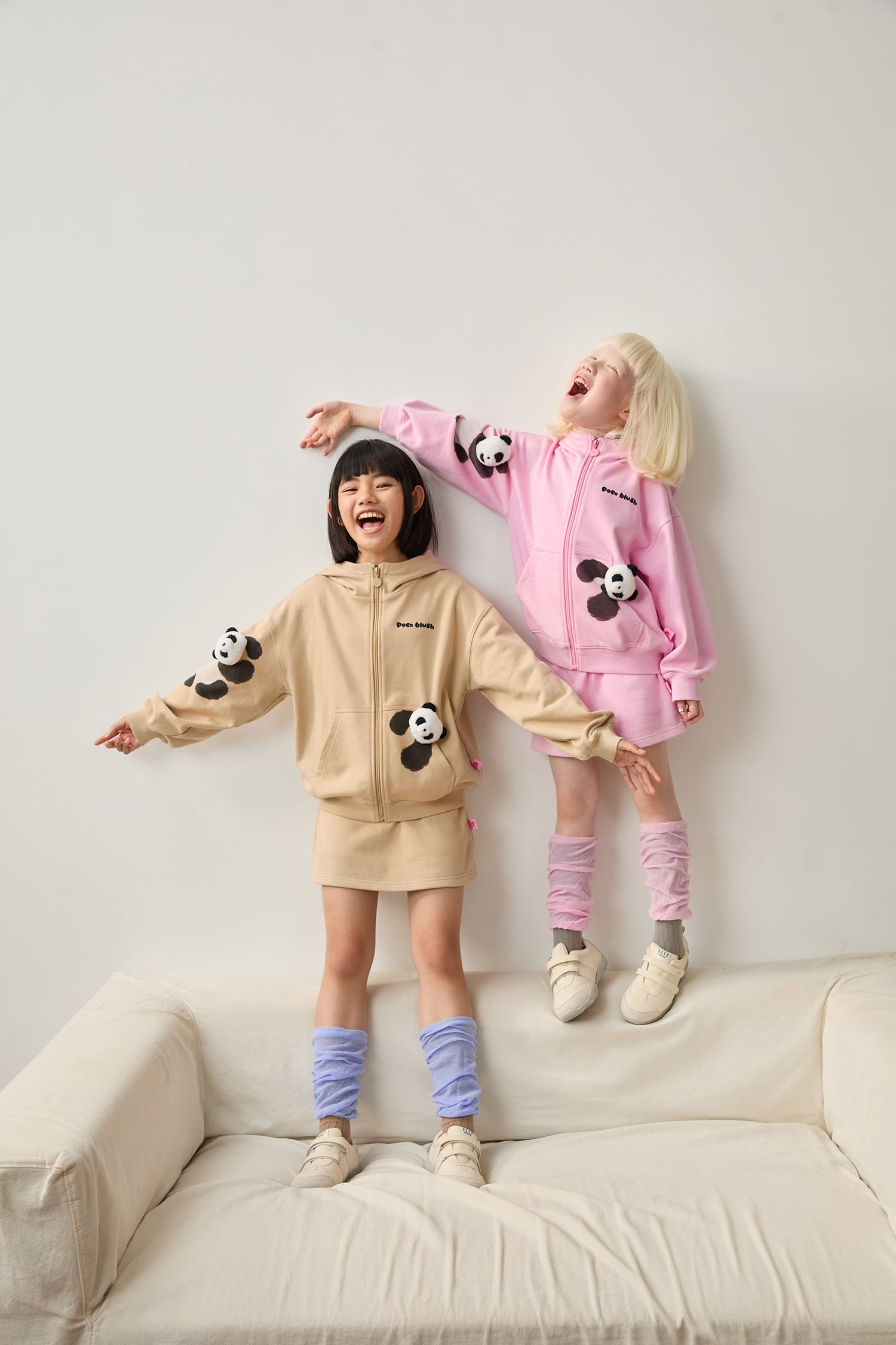 Ink-Wash Animals Character Hoodie by Poco Blush — hero view 2
