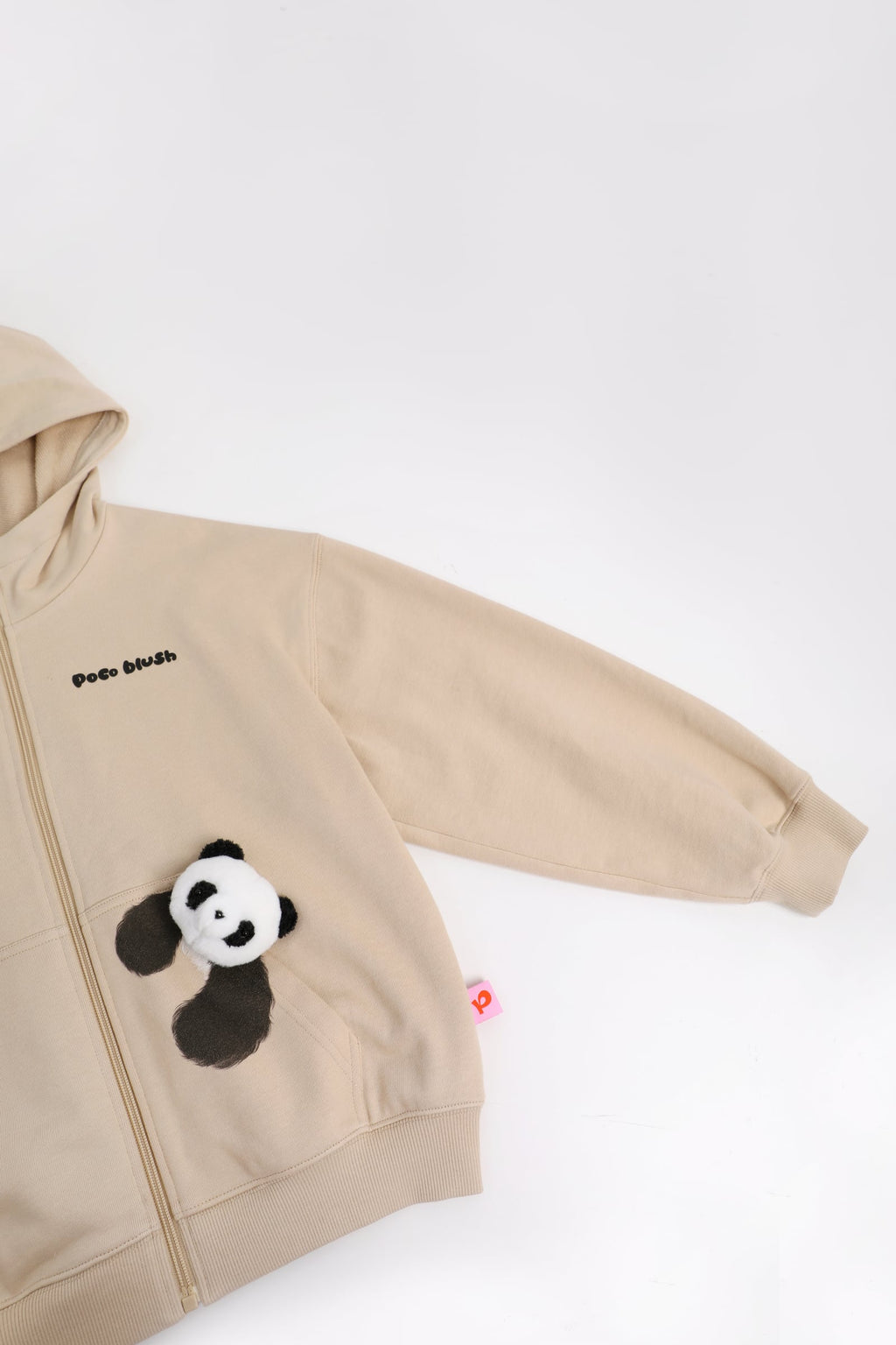 Ink-Wash Animals Character Hoodie by Poco Blush — detail view 10