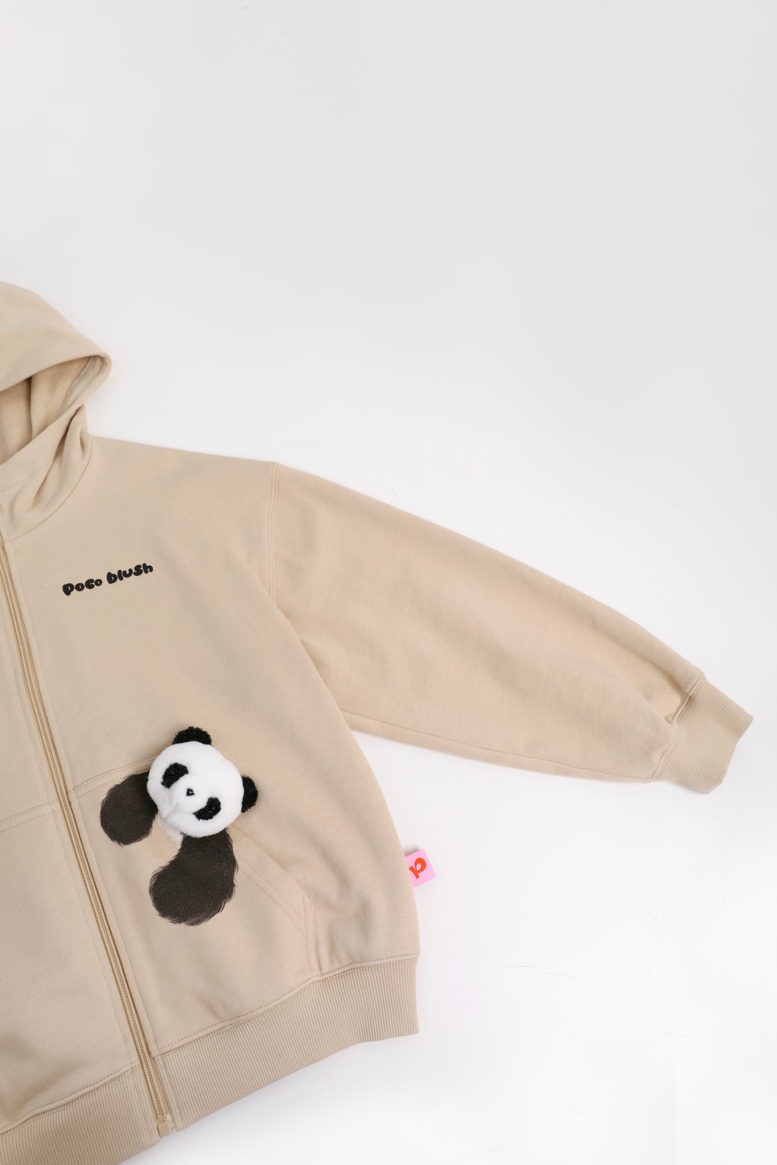Ink-Wash Animals Character Hoodie by Poco Blush — detail view 10