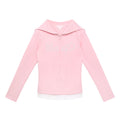 Beaded Layered Knit Top by Poco Blush — flat view 7