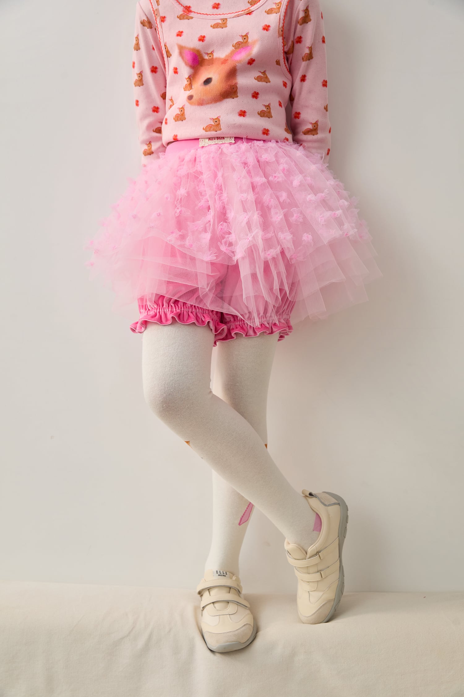 Tulle Puff Skort by Poco Blush — hero view 1