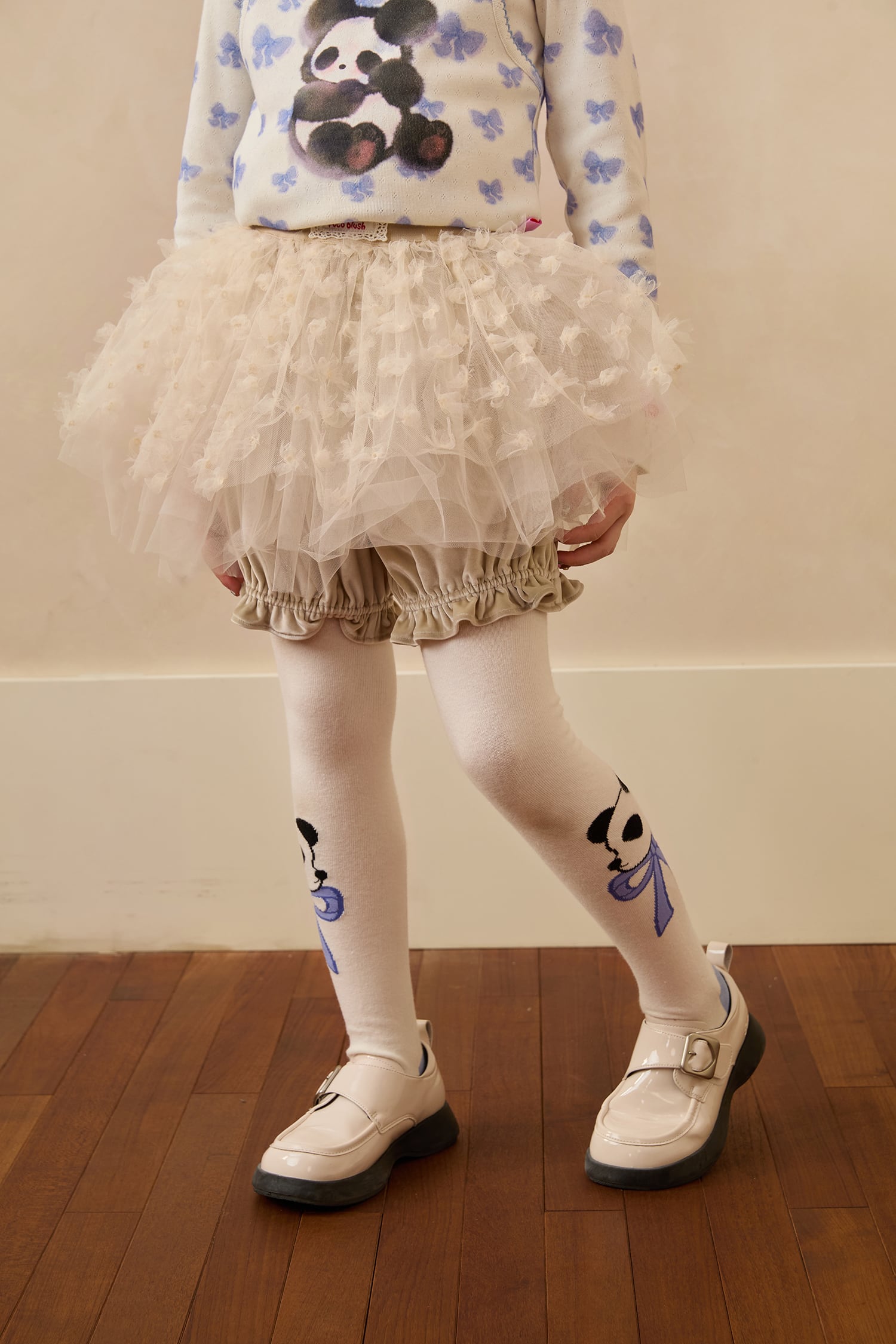Tulle Puff Skort by Poco Blush — hero view 3