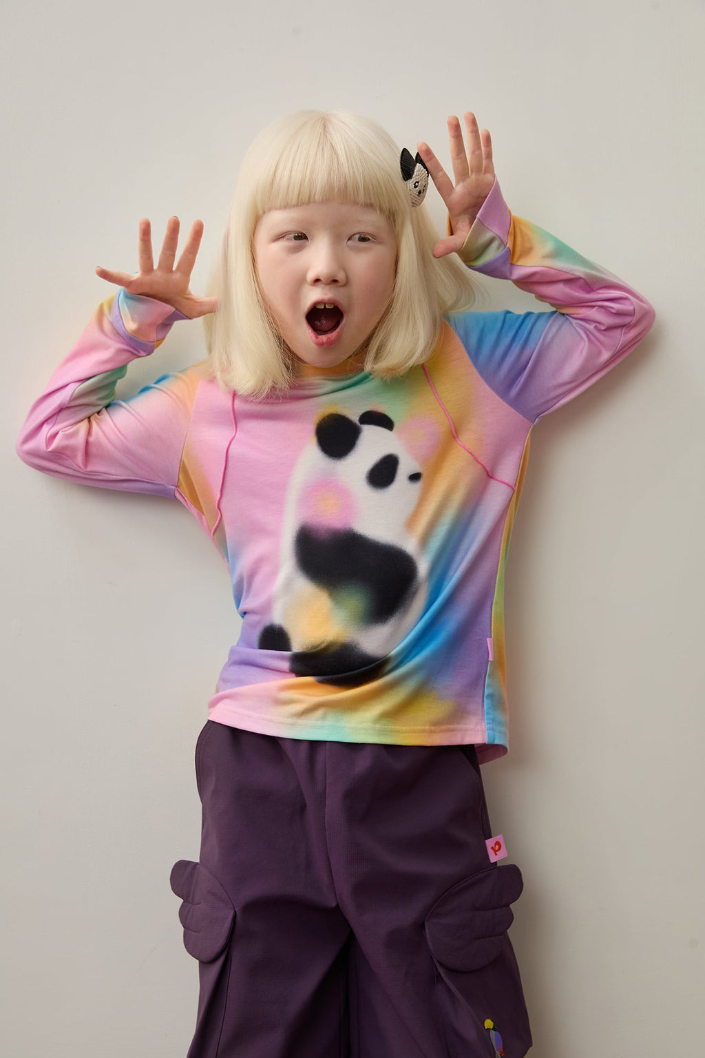 Watercolour Ombre Long-Sleeve Top by Poco Blush — hero view 2