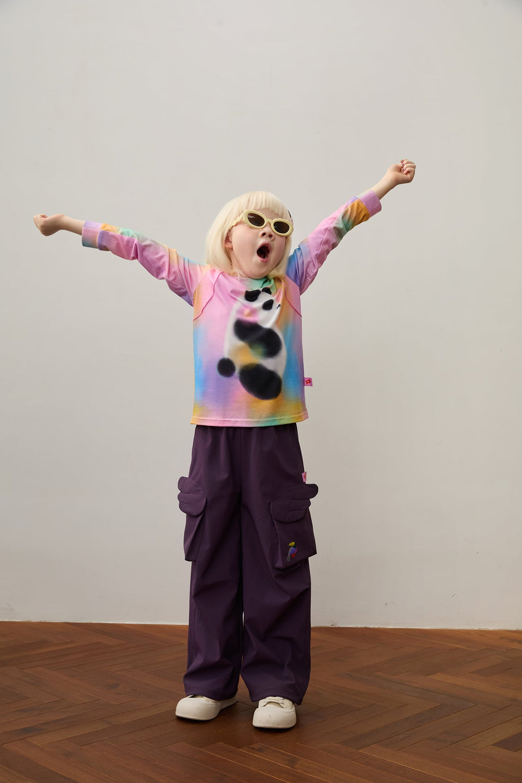 Watercolour Ombre Long-Sleeve Top by Poco Blush — hero view 4