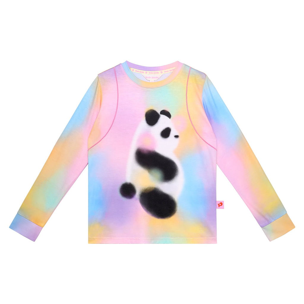 Watercolour Ombre Long-Sleeve Top by Poco Blush — flat view 6