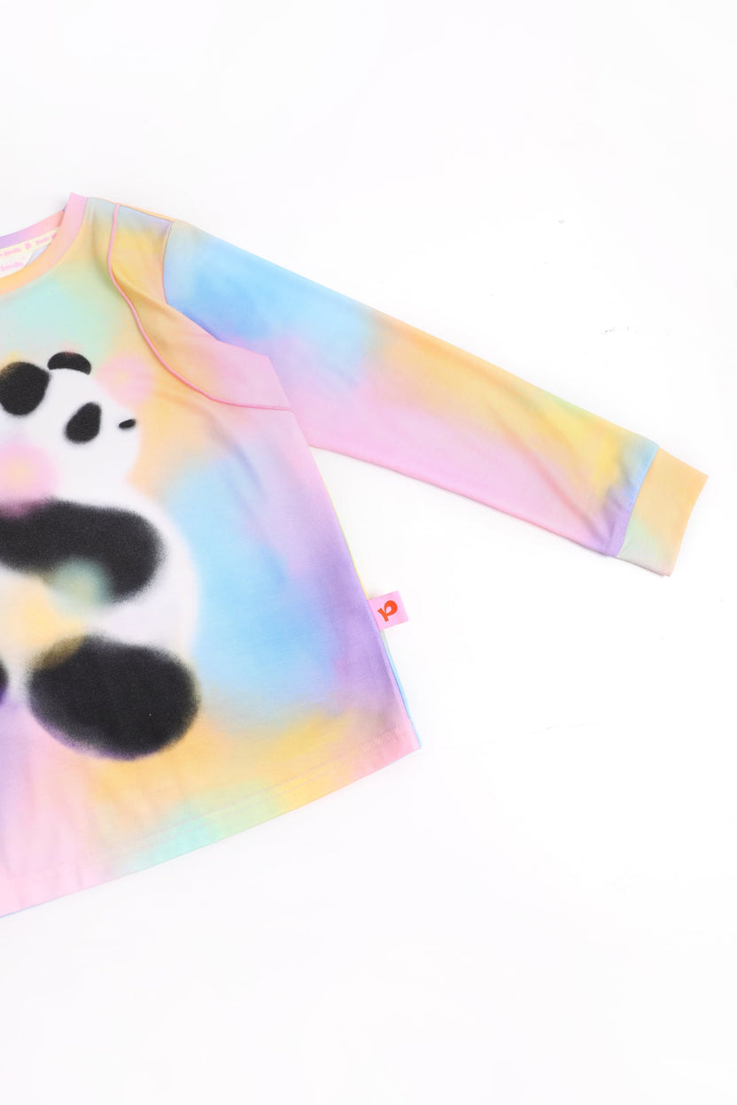 Watercolour Ombre Long-Sleeve Top by Poco Blush — detail view 10