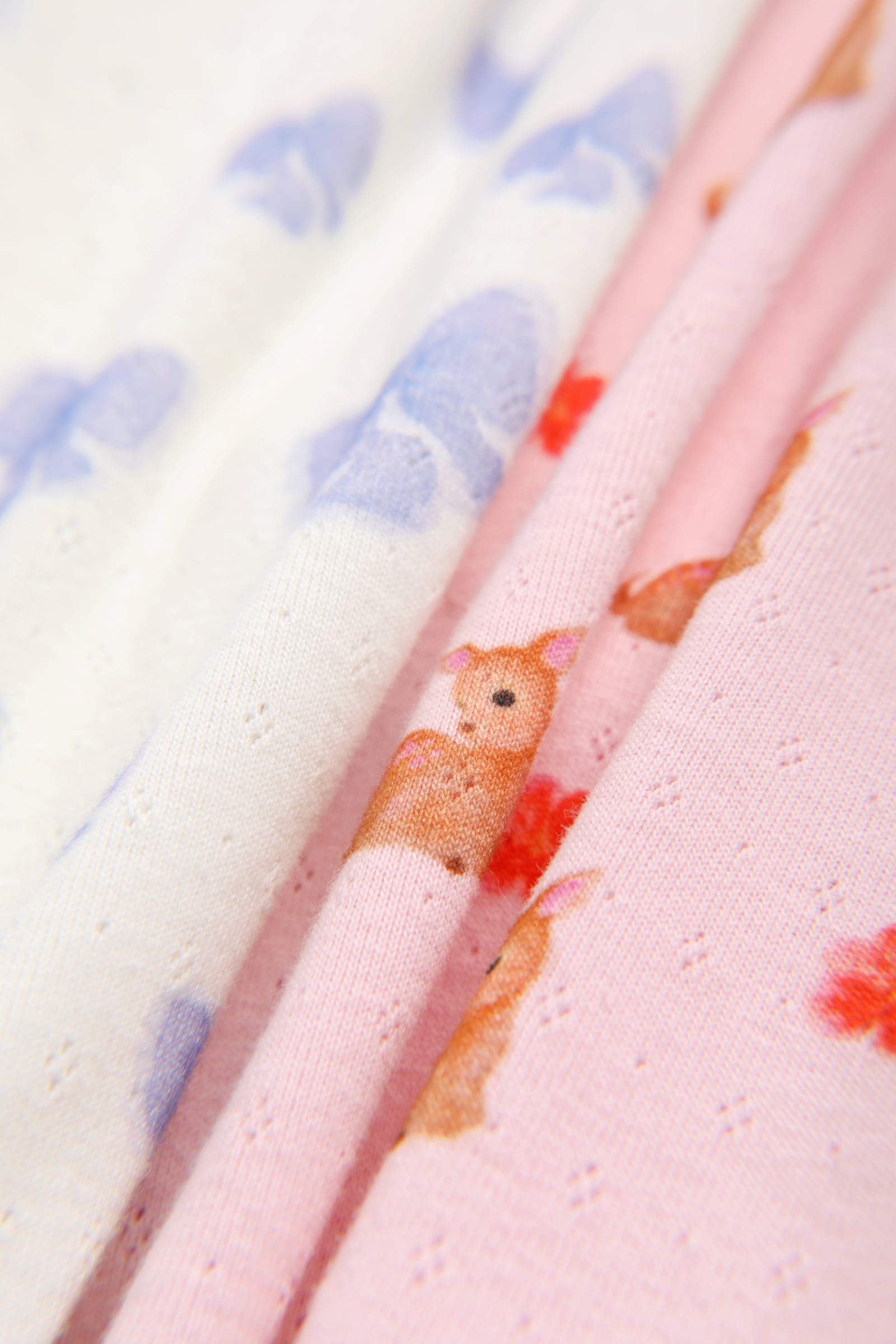 Ink-Wash Animals Barrel-Leg Trousers by Poco Blush — detail view 8