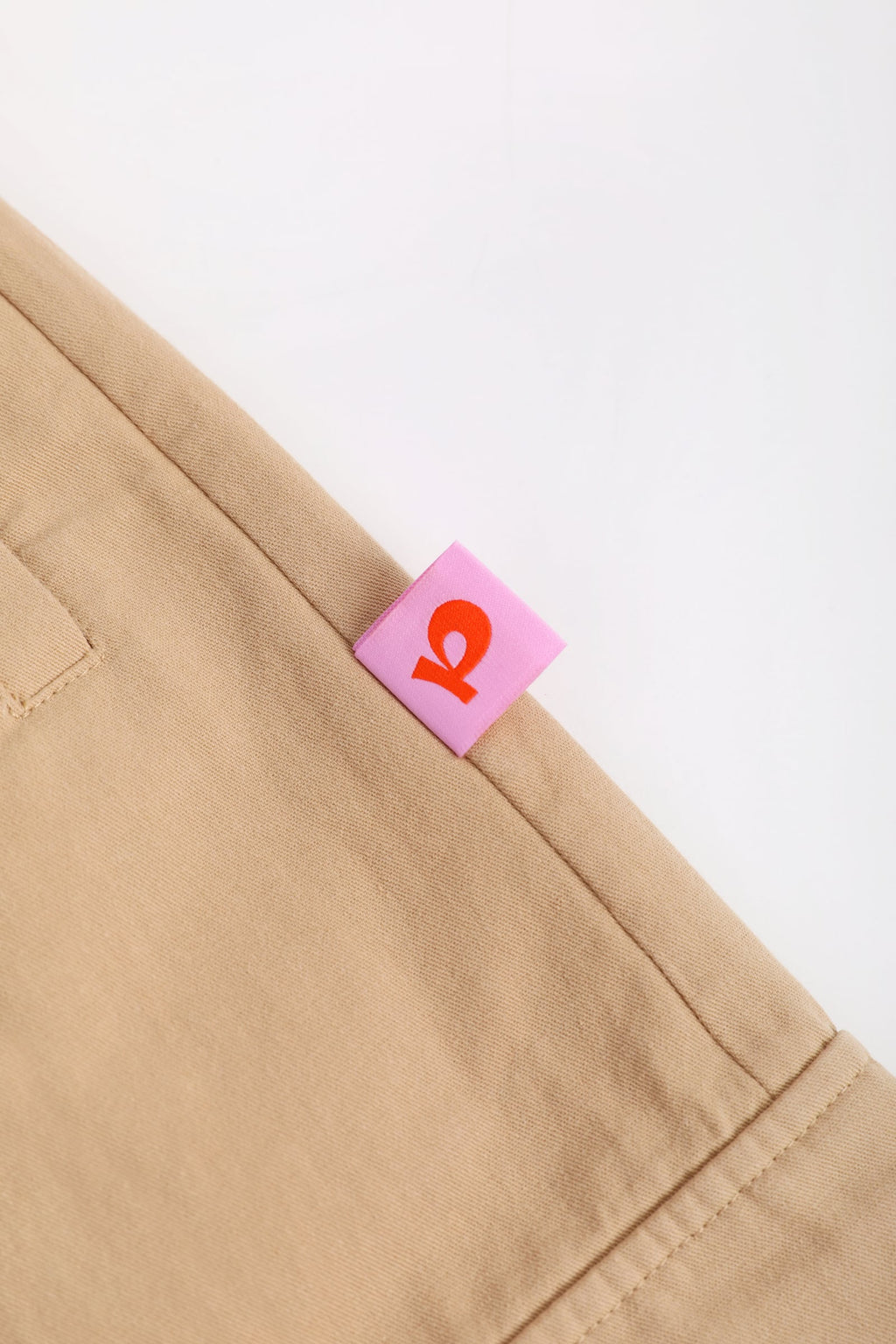 Washed Bow Cargo Trousers by Poco Blush — detail view 9