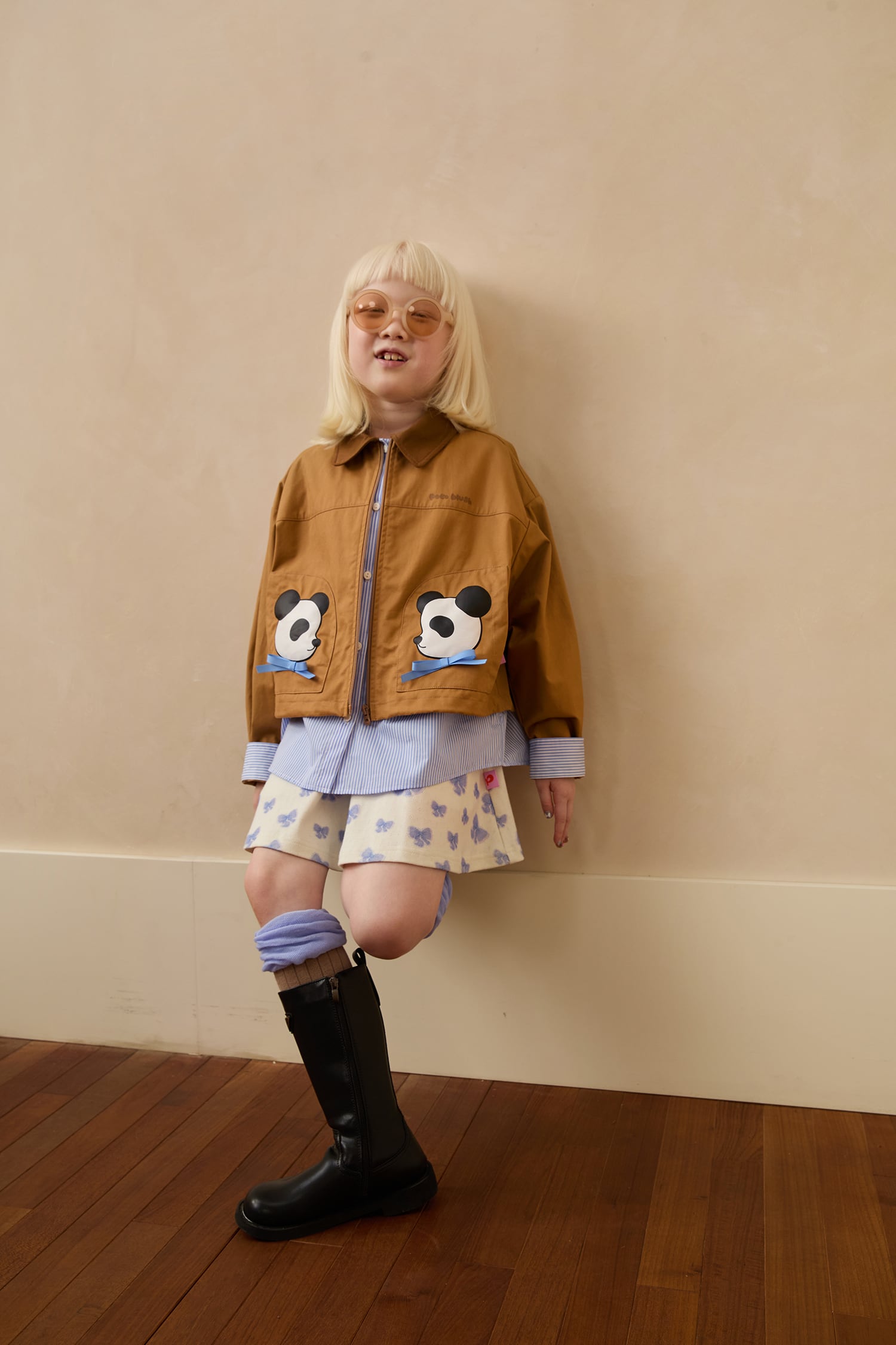 Panda Layered Jacket by Poco Blush — hero view 4