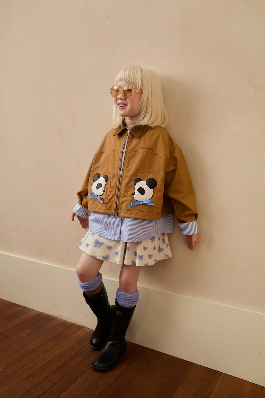 Panda Layered Jacket by Poco Blush — hero view 5