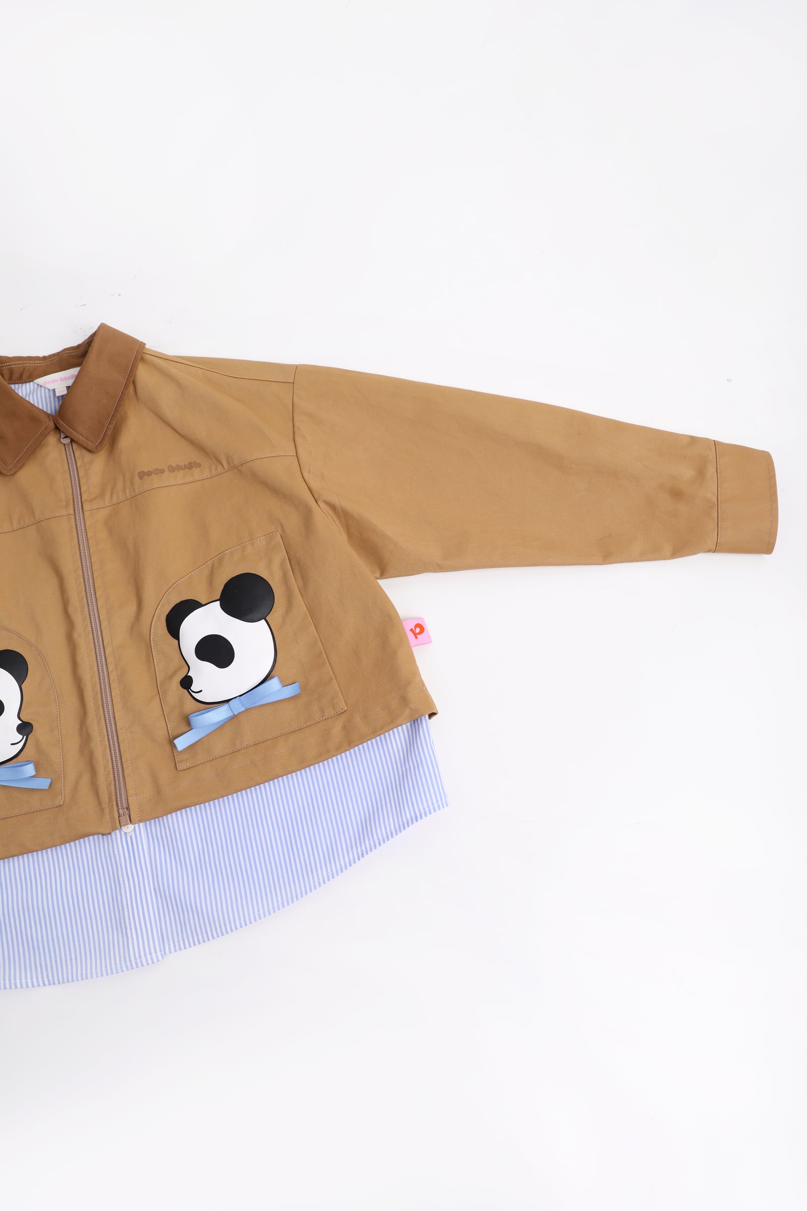 Panda Layered Jacket by Poco Blush — detail view 10