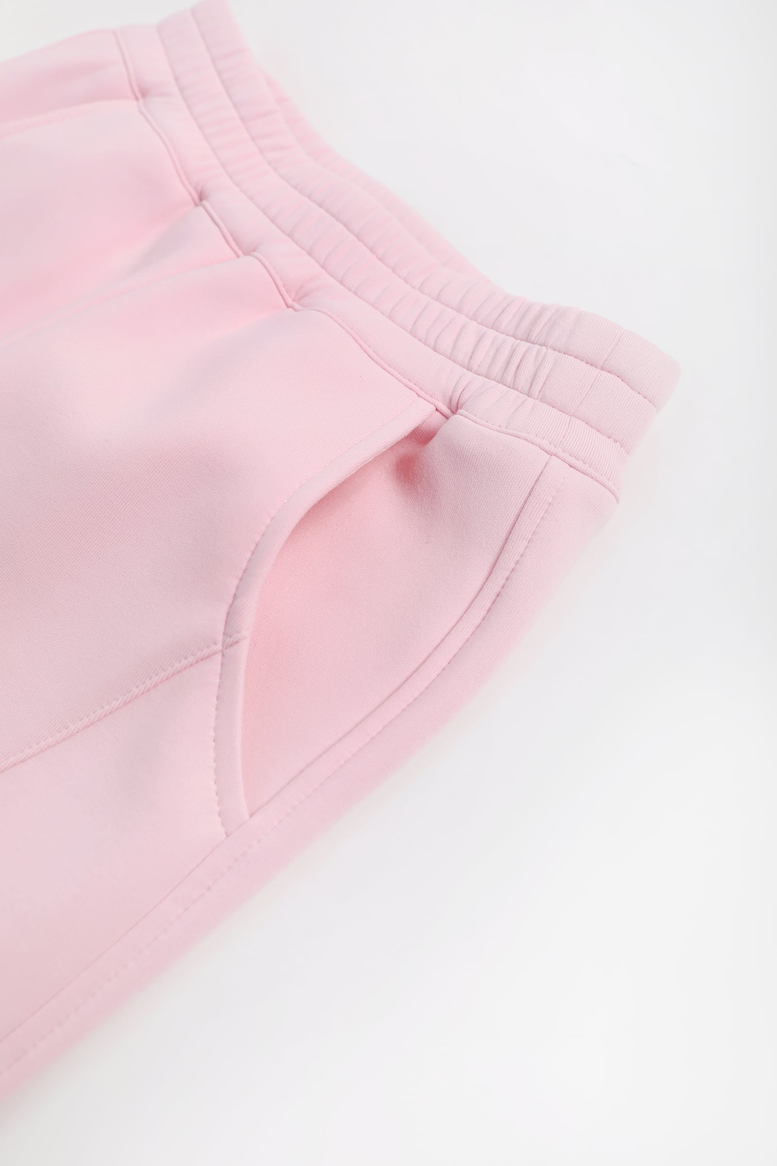 Beaded Knit Flare Trousers by Poco Blush — detail view 9