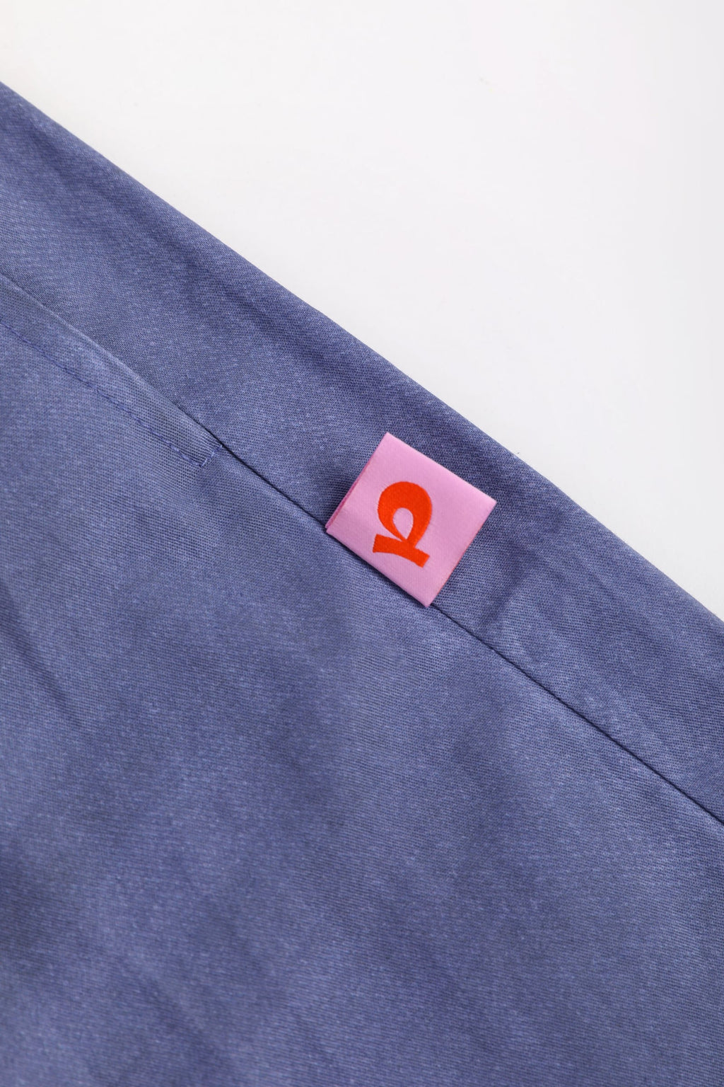 Hand-Painted Denim Balloon Trousers by Poco Blush — detail view 9