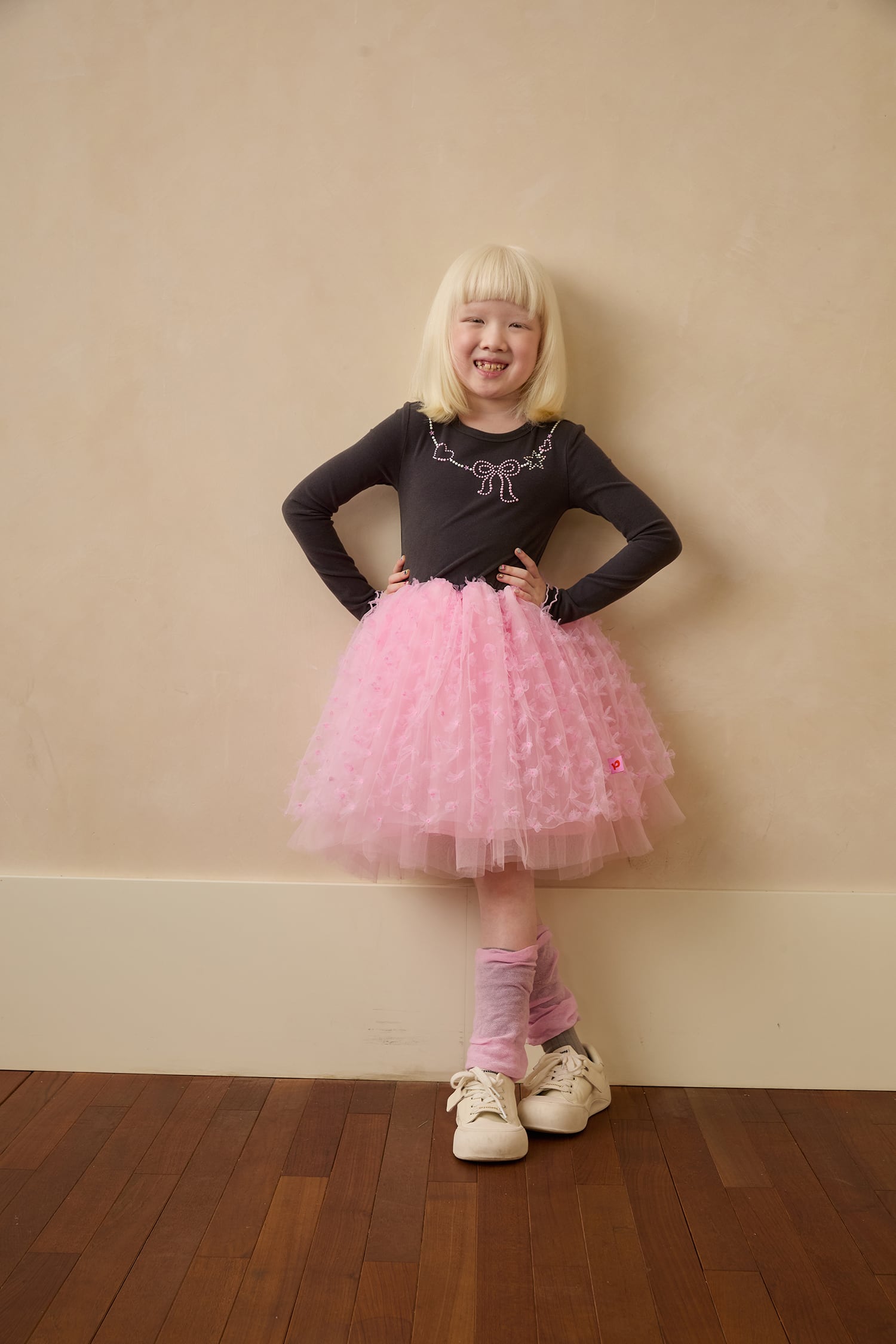 Crystal Tulle Dress by Poco Blush — hero view 4