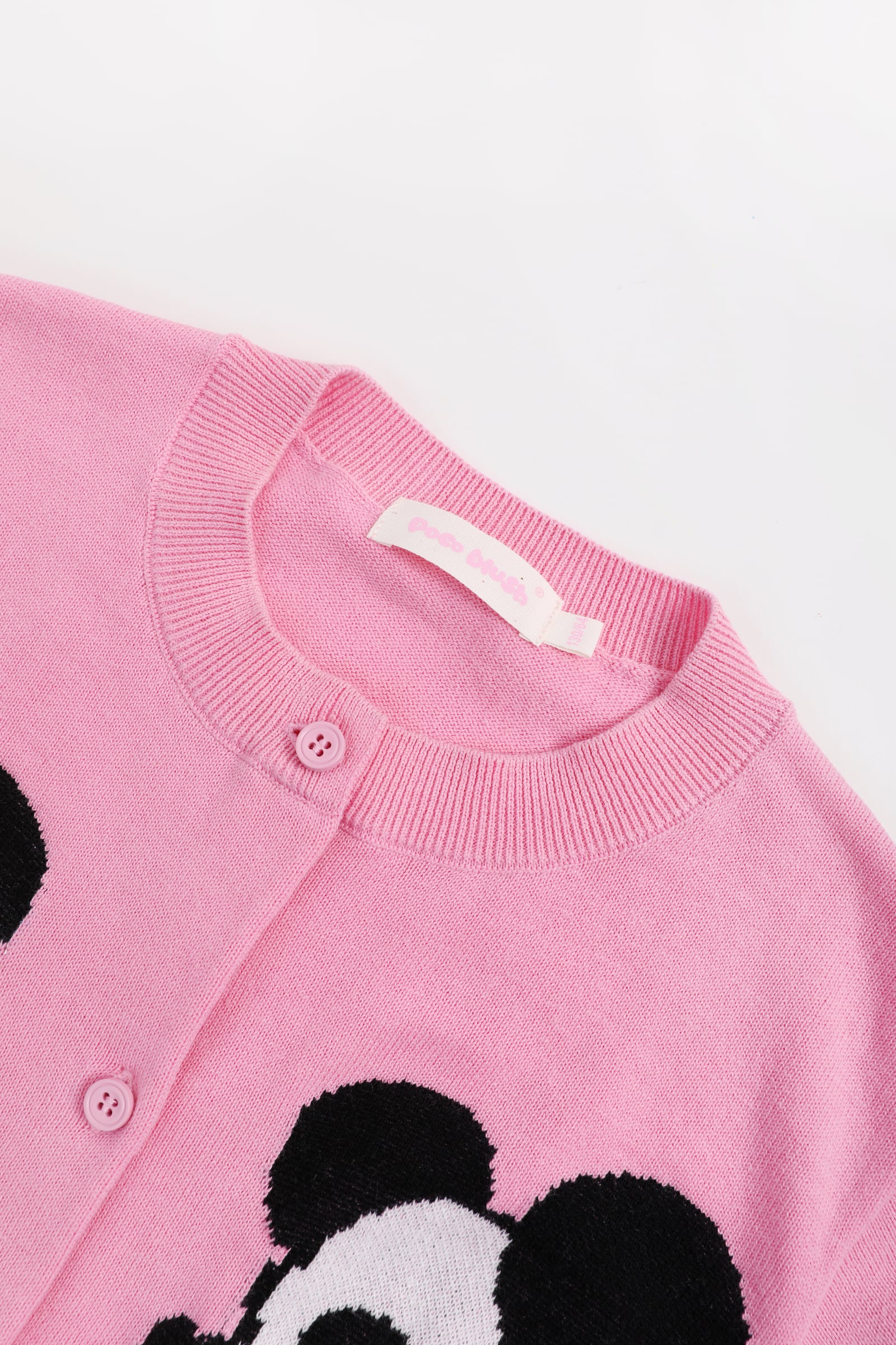 Flying Panda Wing Knit Sweater by Poco Blush — detail view 8