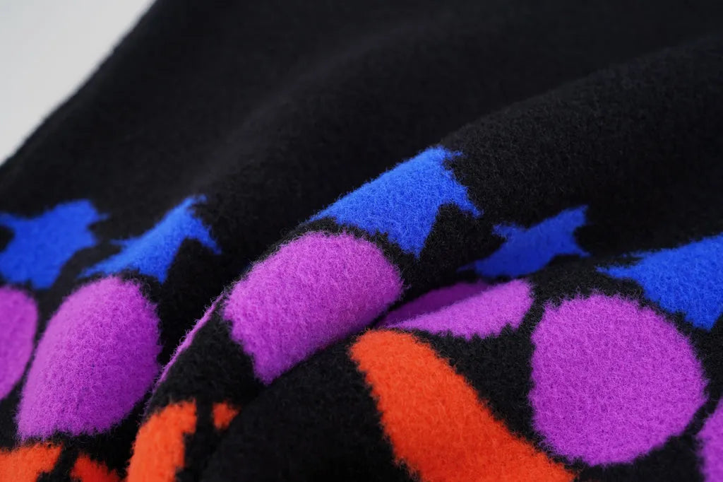 Poco Blush Fair Isle Knit Skirt