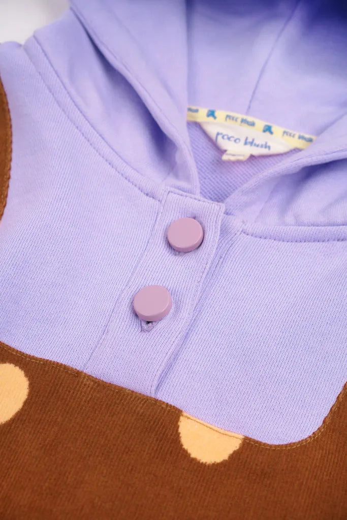 Poco Blush Deer Spot Twirl Dress