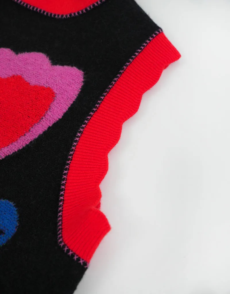 Poco Blush William Morris Tea-Time Knit Vest