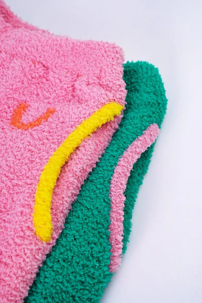 Poco Blush Spring Dragon Knit Loungewear Set